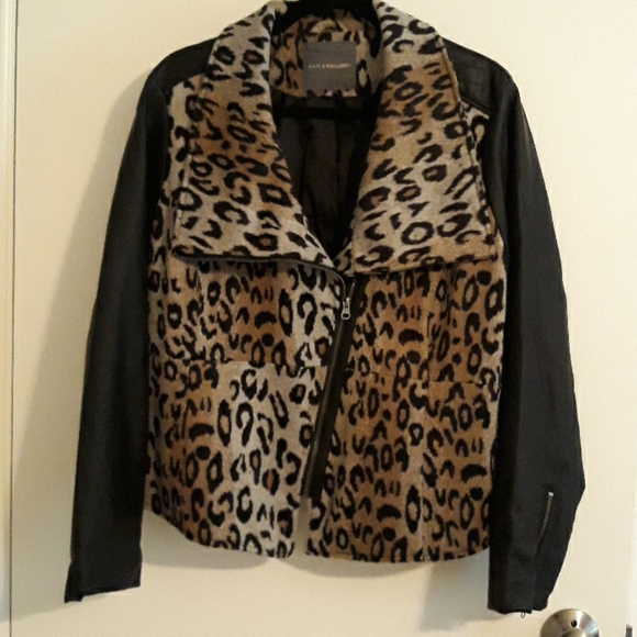 Kate & Mallory Jackets & Blazers - Kate & Mallory faux leather moto jacket